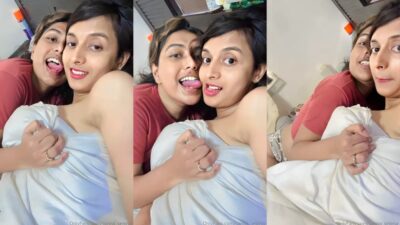 Influencer Sannati Mitra Gets Her Boobs Squeezed